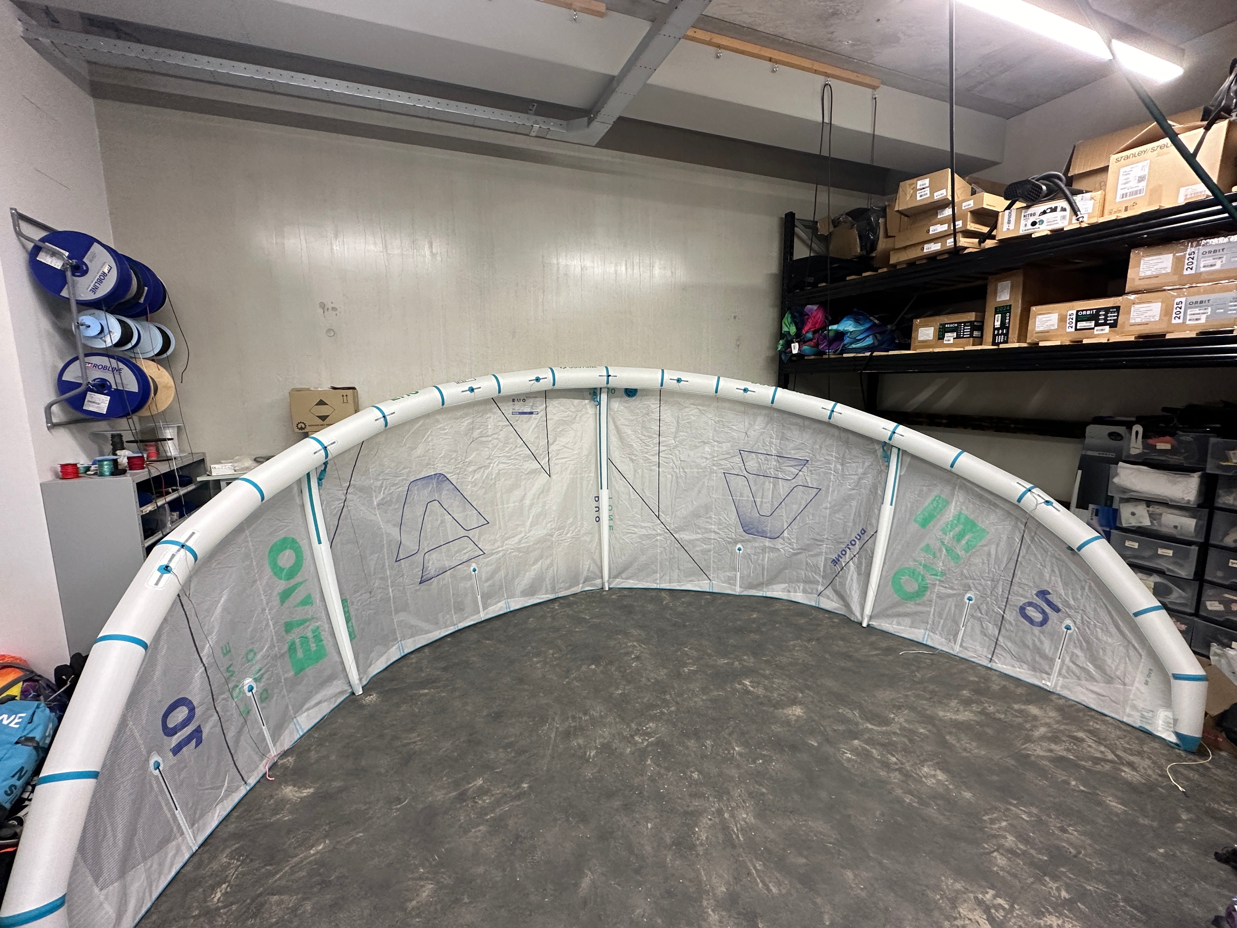 Duotone Evo Concept Blue 2025 | 10m | Demo Kite