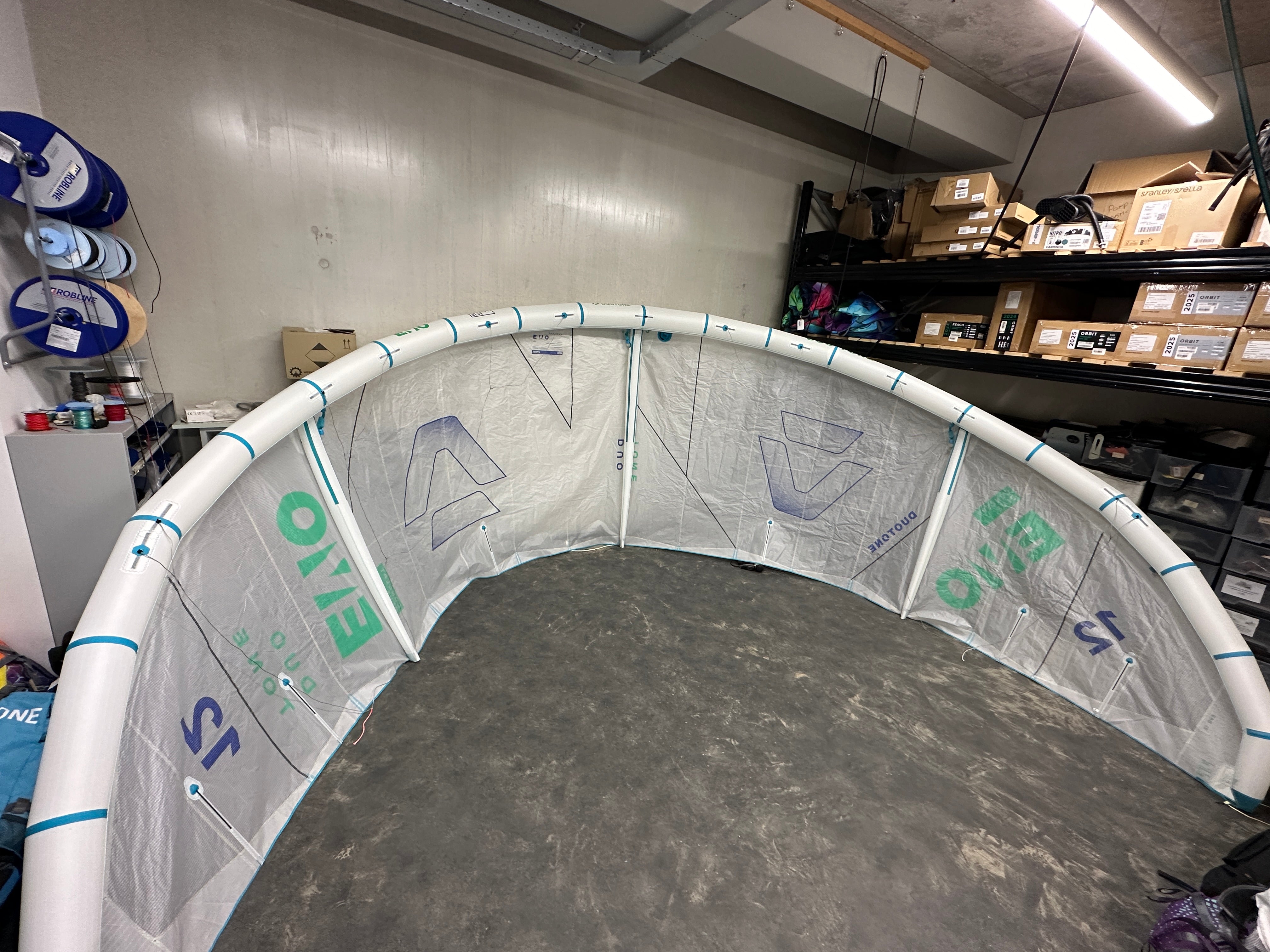 Duotone Evo Concept Blue 2025 | 12m | Demo Kite