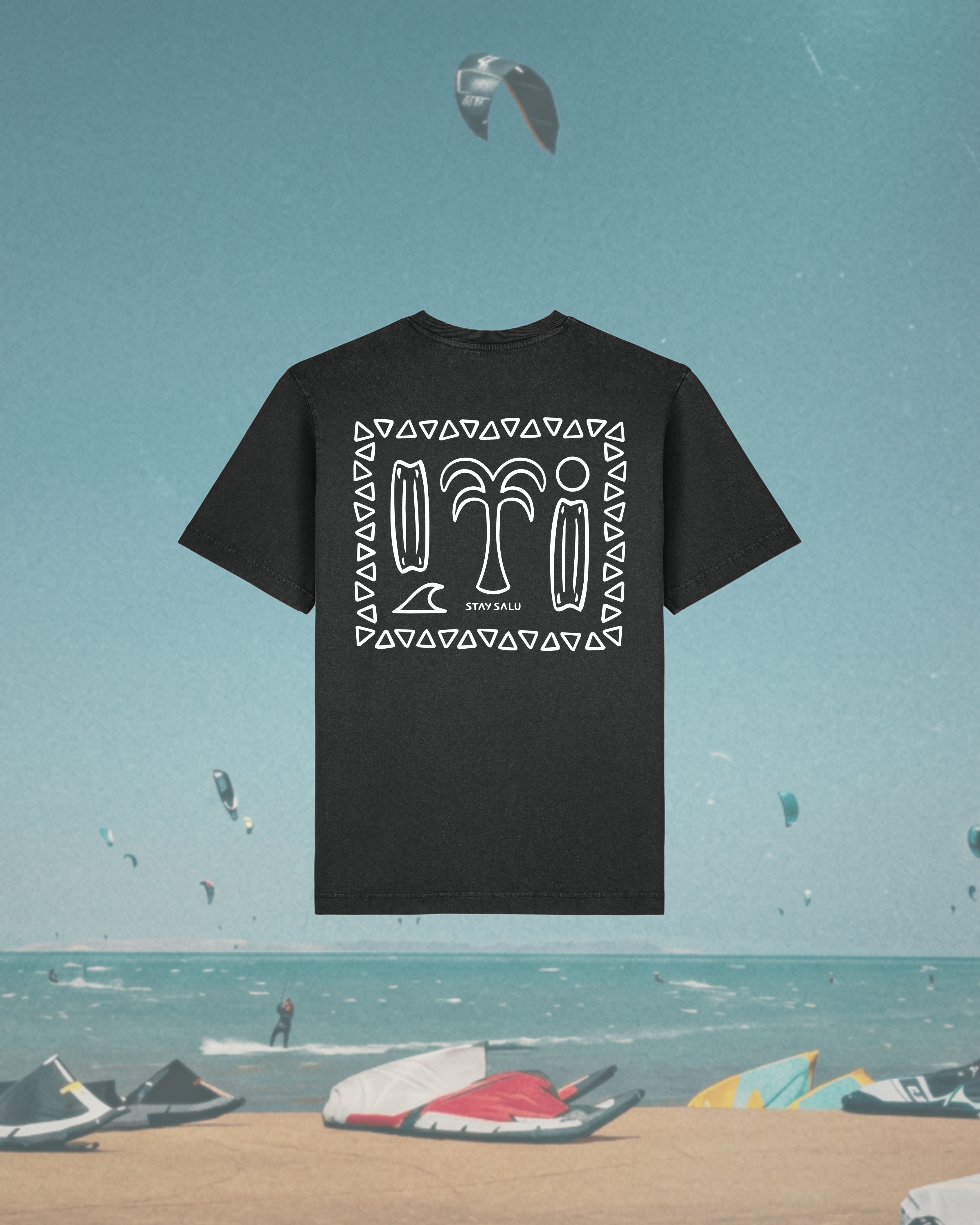 KITE tee achterkant