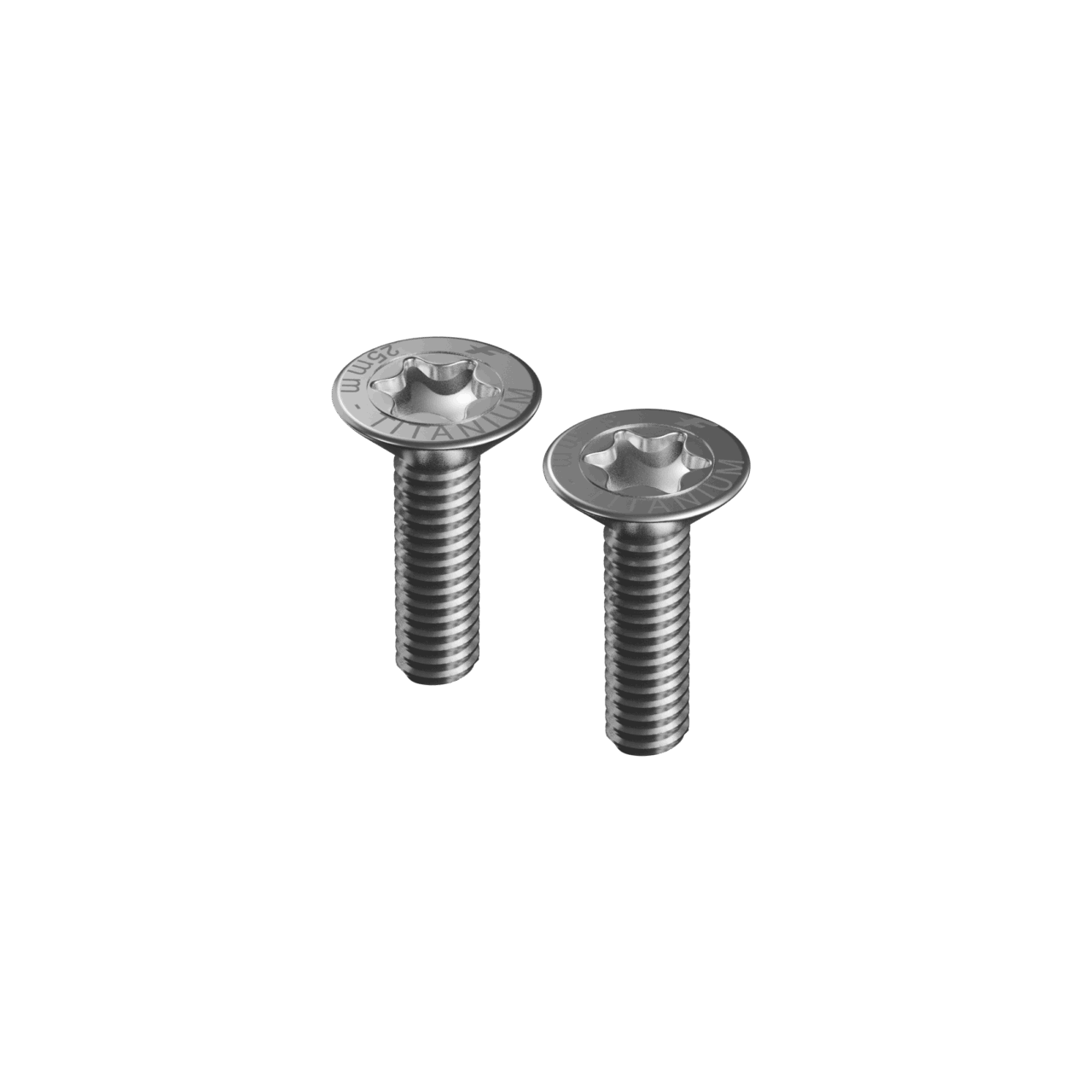 F-one M8 x 25mm screws titanium (2 pcs)