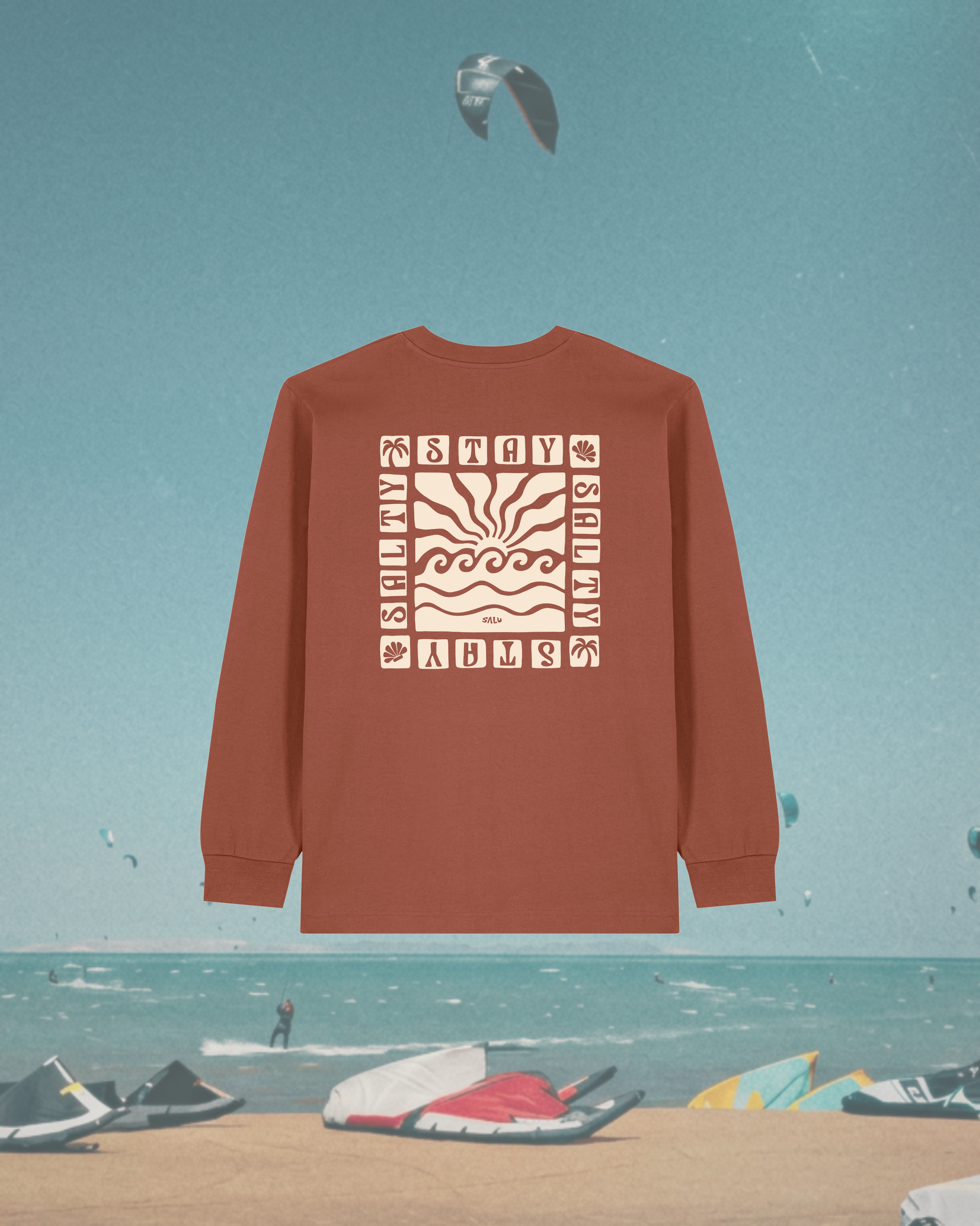 STAY SALTY longsleeve achterkant