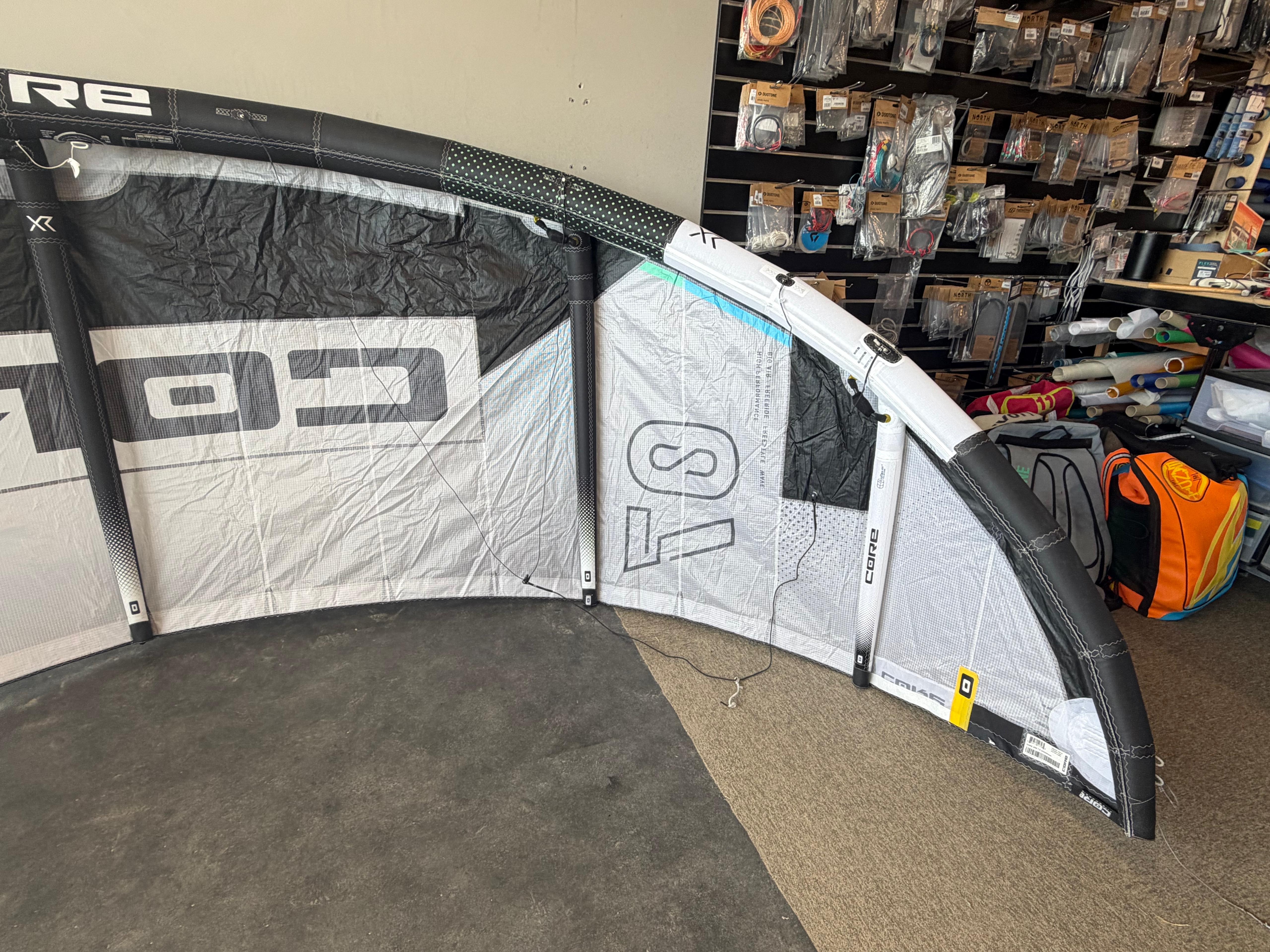 Core XR8 7m tweedehands kite - detail canopy