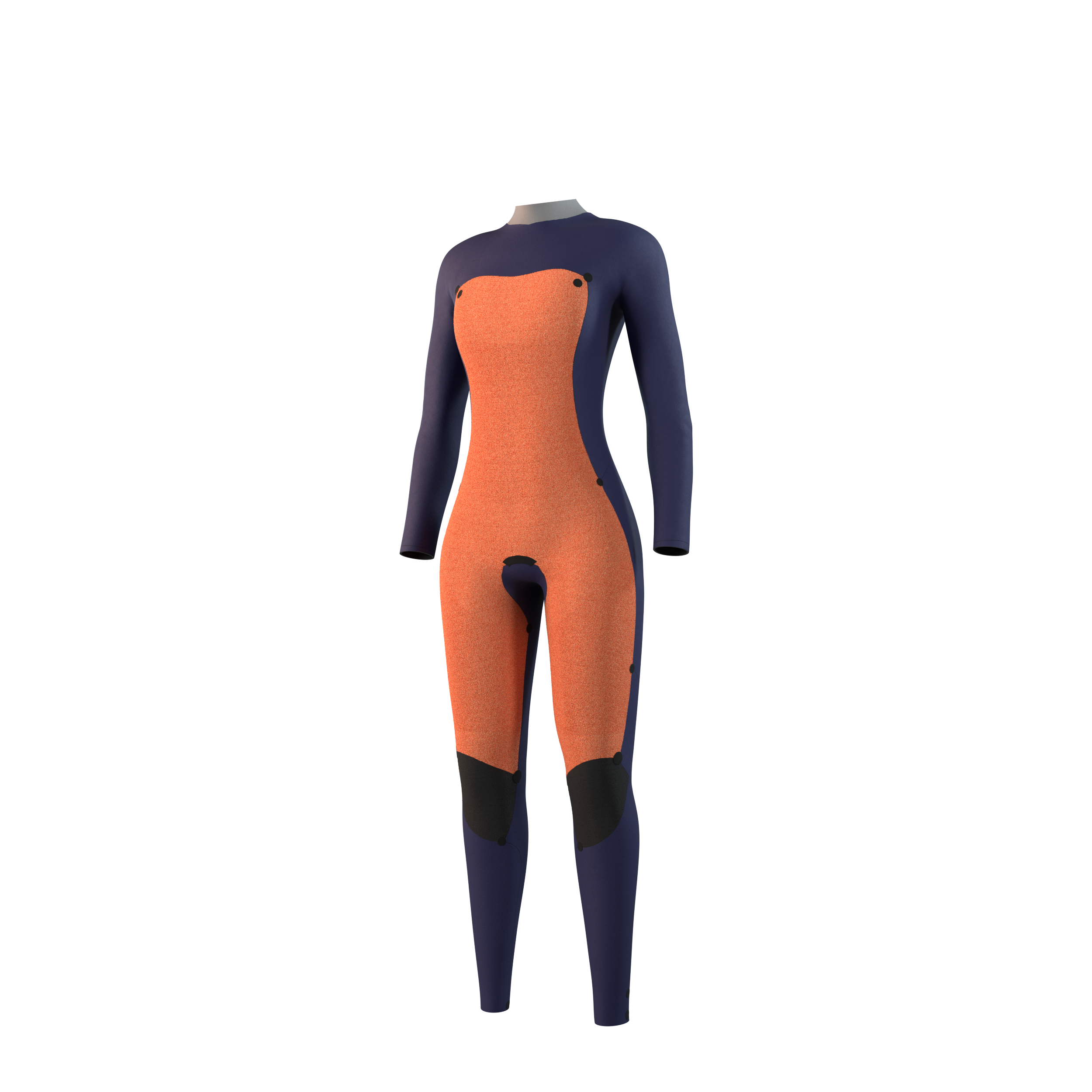 Star Fullsuit 5/3mm DFzip Women