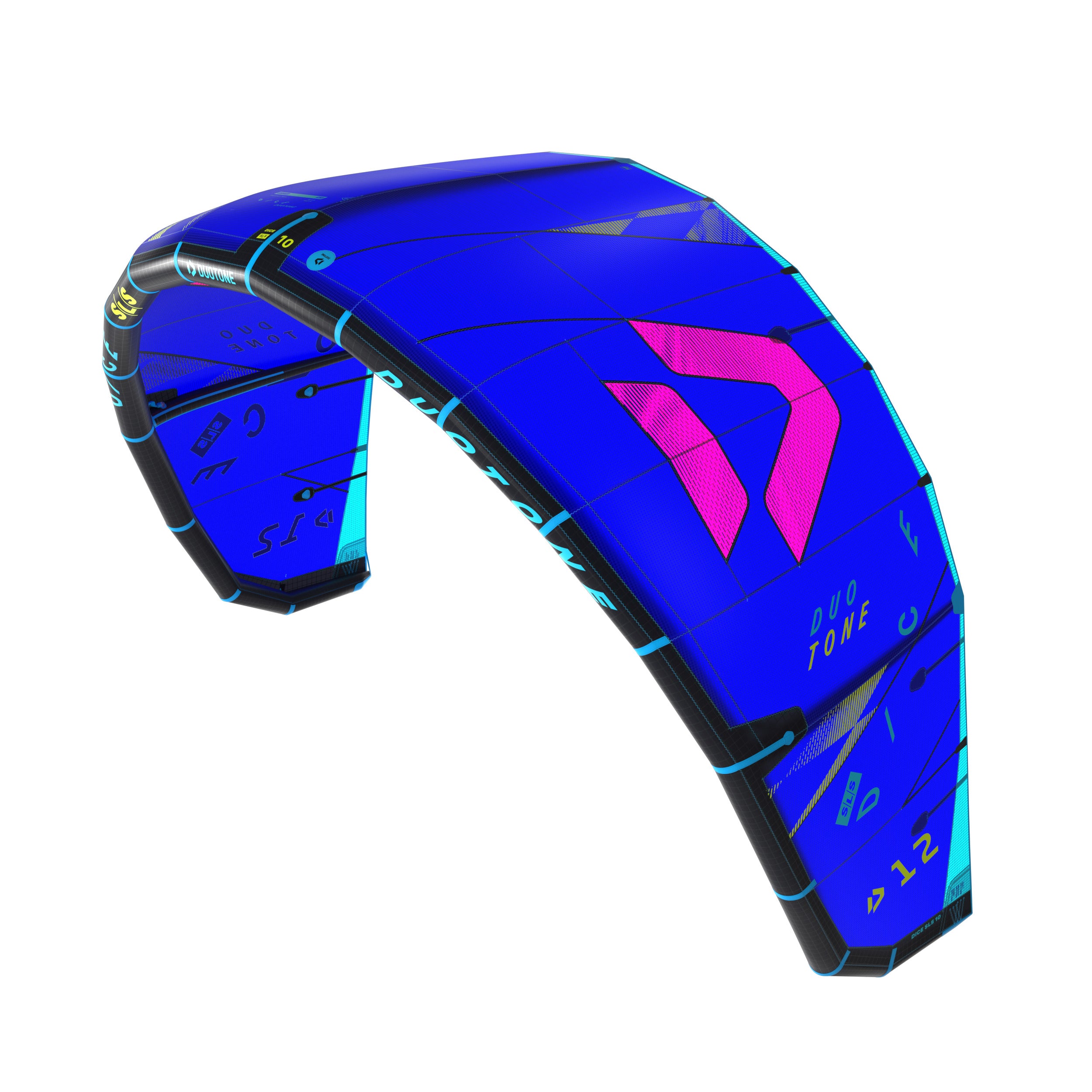 Duotone Dice SLS 2025 blue, detail