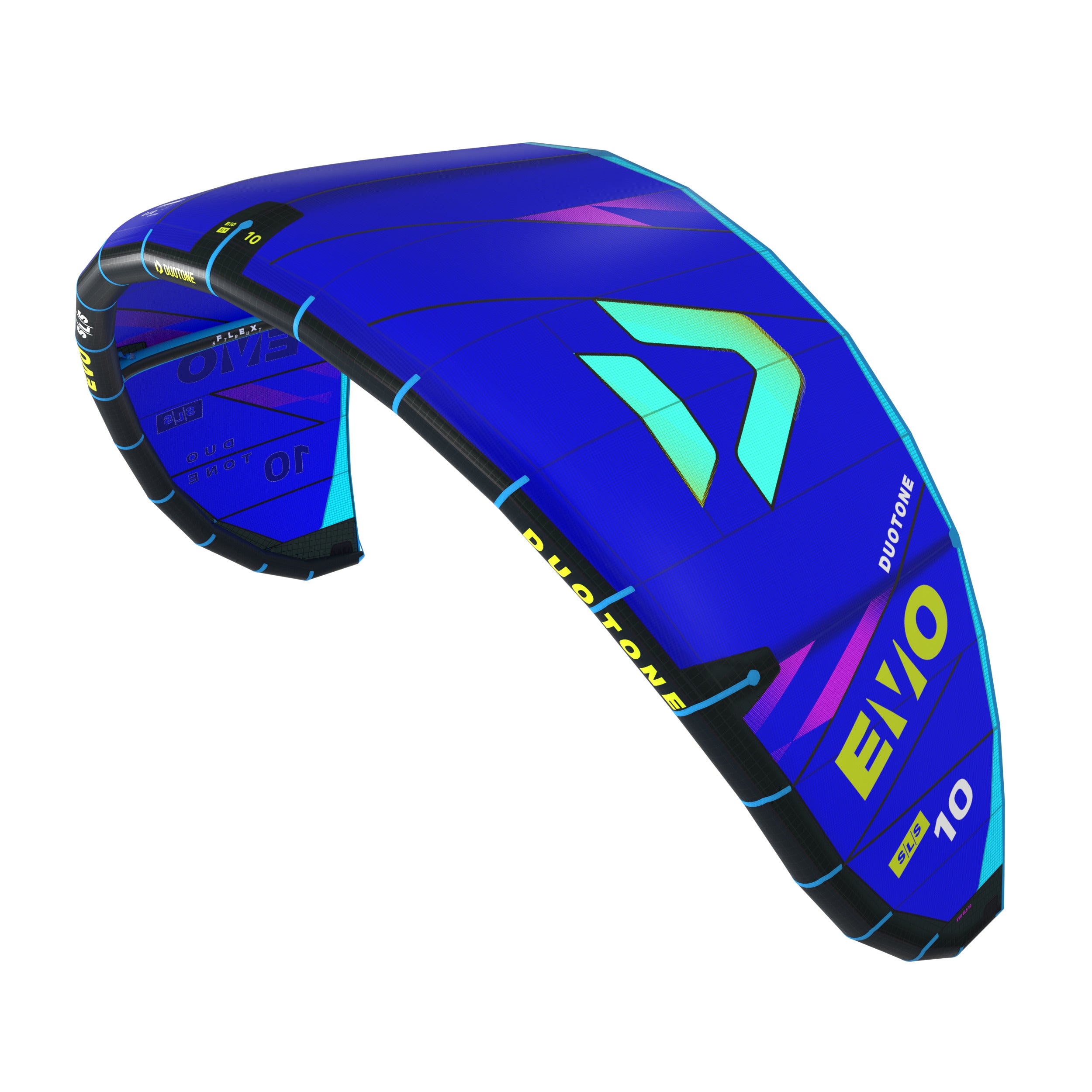 Duotone Evo SLS 2025 blue, top view