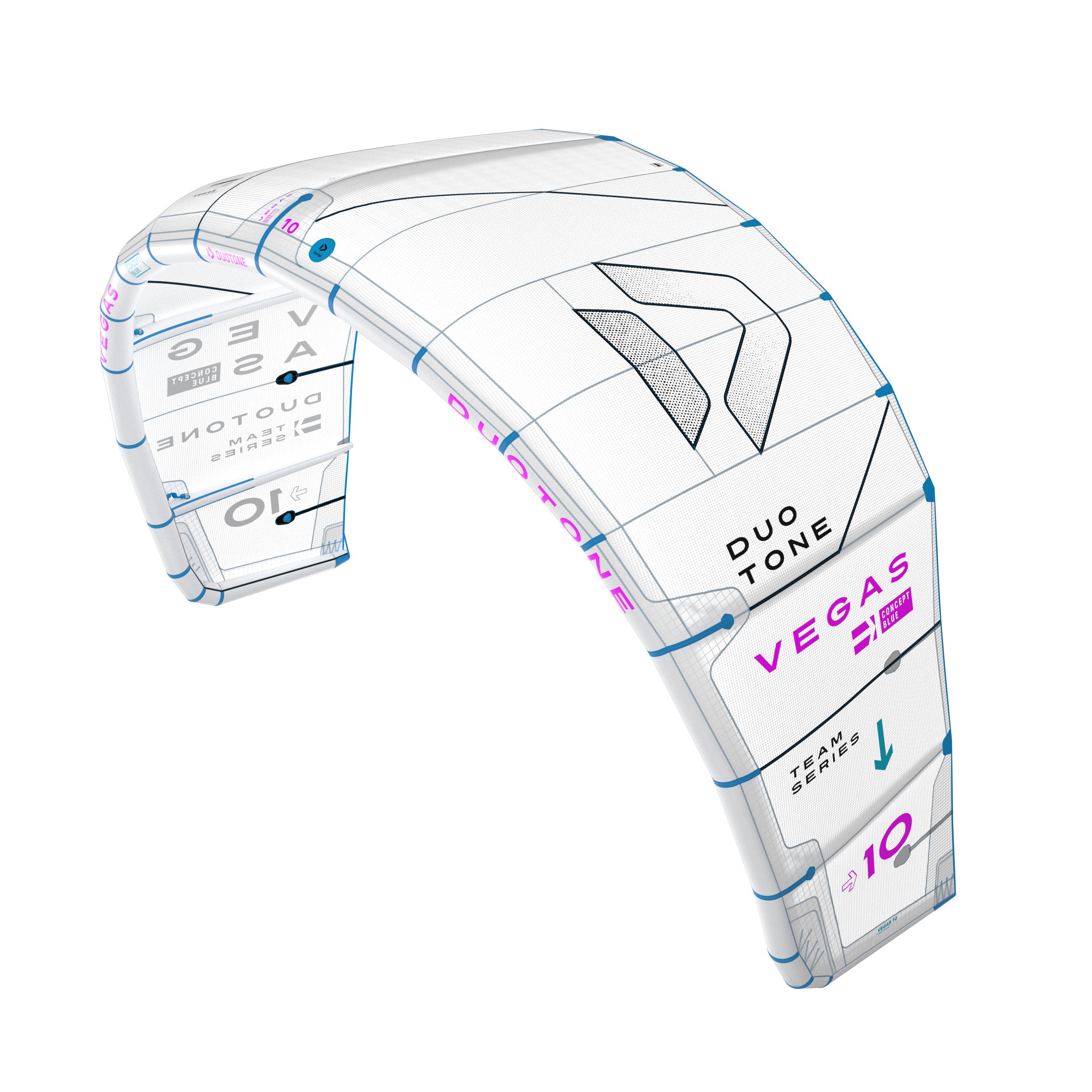 Duotone Vegas Concept Blue 2025, detail