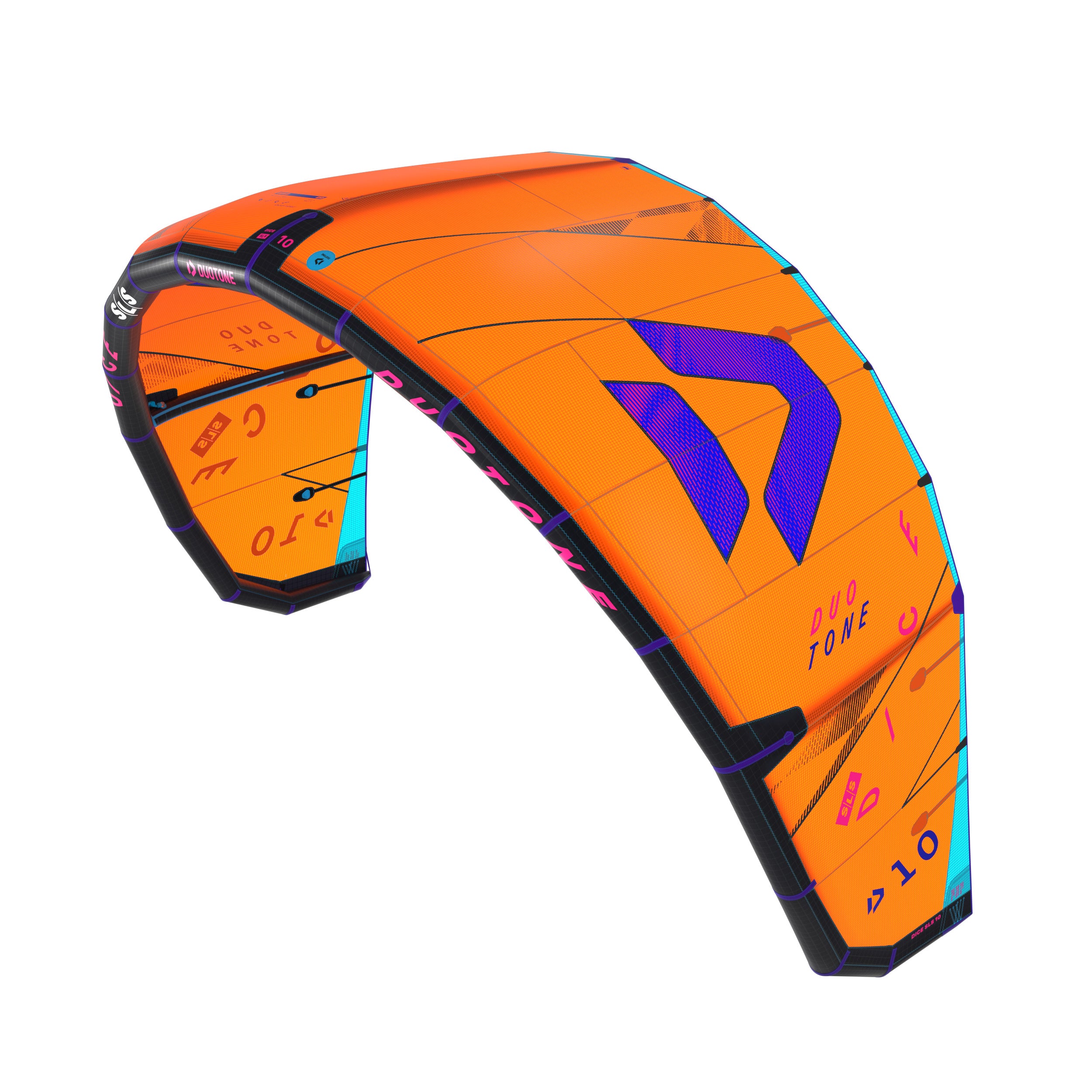 Duotone Dice SLS 2025 orange, detail