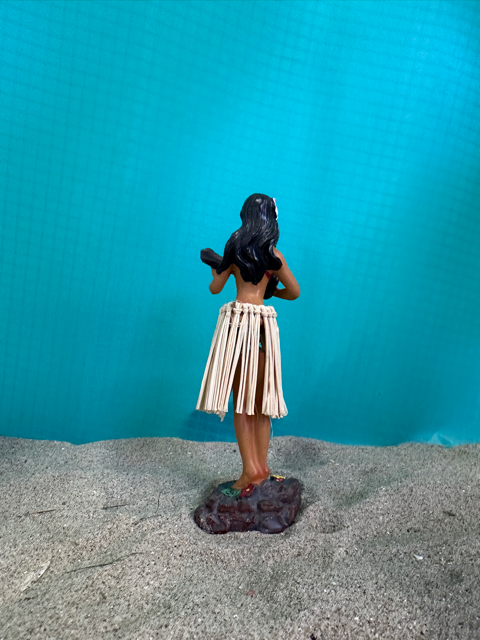 Hula-Mädchen - Hawaiianische Armaturenbrettpuppe