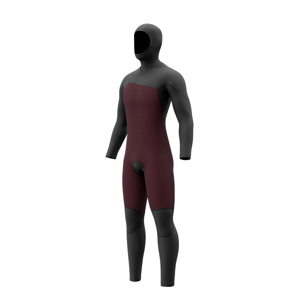 Mystic Motion Hooded Fullsuit 5/3mm Fzip