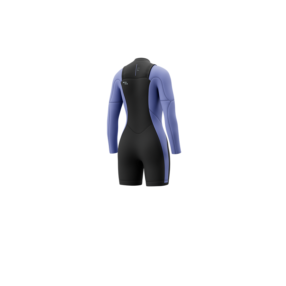 Mystic Haven Longarm Shorty 3/2mm Double Fzip Women
